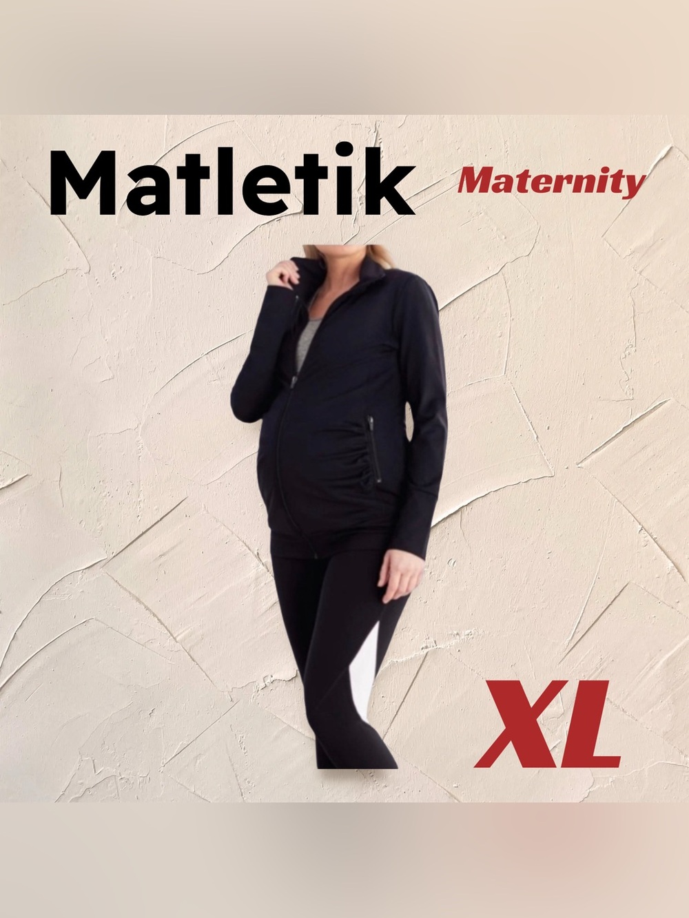 🇨🇦👌VGUC MATLETIK | XL | Black Maternity lightweight sport style vest